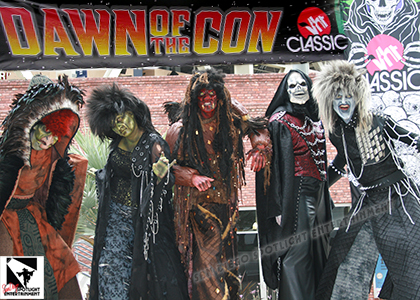 VH1Monster stilt walkers