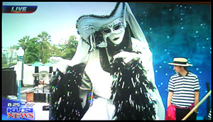 Venetian stilt walker